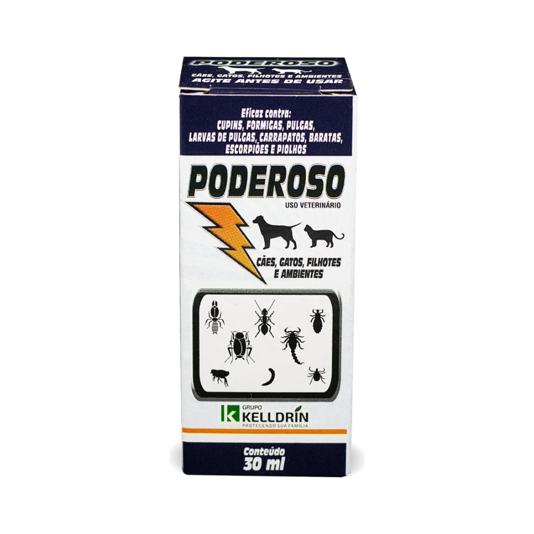 Poderoso Antiparasitário E Inseticida 30ml