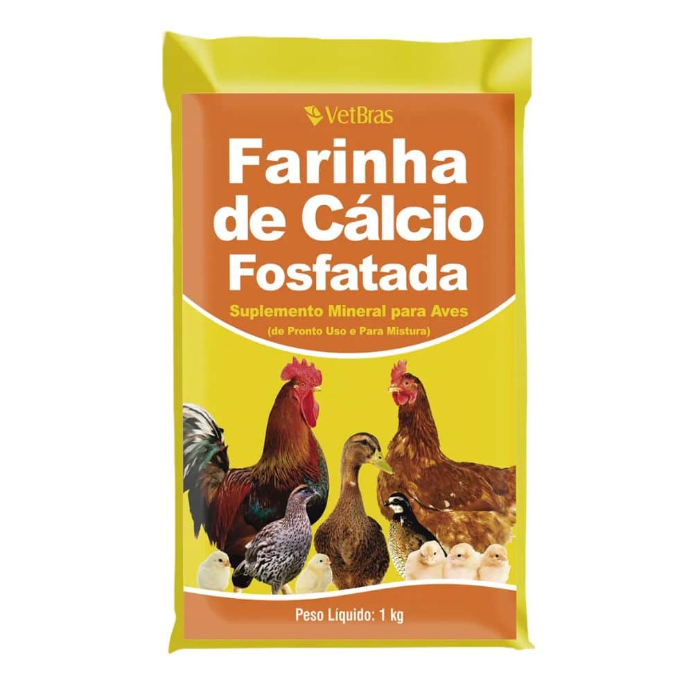 FARINHA DE CALCIO VETBRAS 1 KG