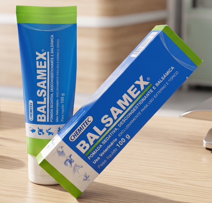 Balsamex 100g - Pomada Descongestionante e Anti-inflamatória