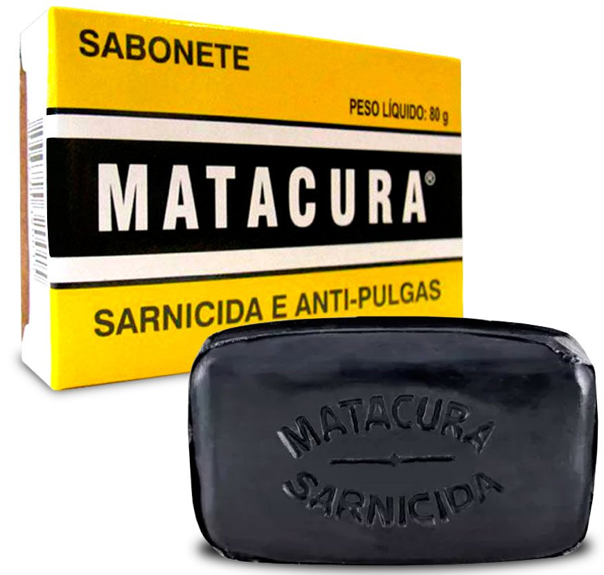 SAB. MATACURA SARNICIDA 80 G AMARELO