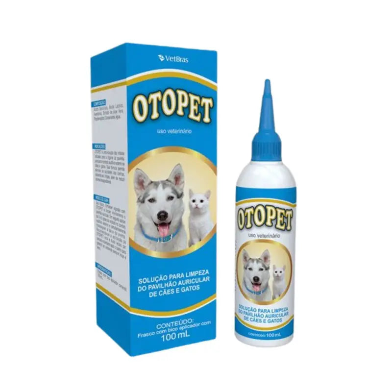 Otopet Solução Limpeza Auricular 100ml