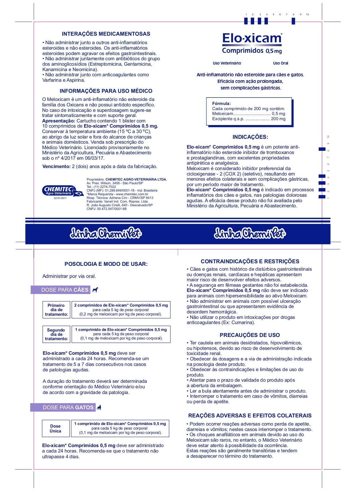 ELO-XICAM 2,0 MG BLISTER 10 COMP. (Cópia)