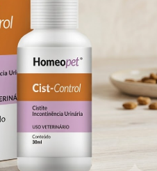 Cist Control Homeopet 30ml - Cães e Gatos - Cistite, Uretrite e Cálculos Urinários
