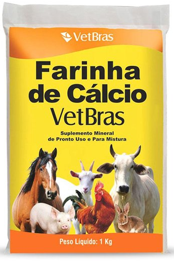 FARINHA DE CALCIO VETBRAS 1 KG
