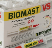Biomast VS Biofarm 24x10ml - Bovinos e Caprinos - Tratamento de Mastite no Período de Secagem