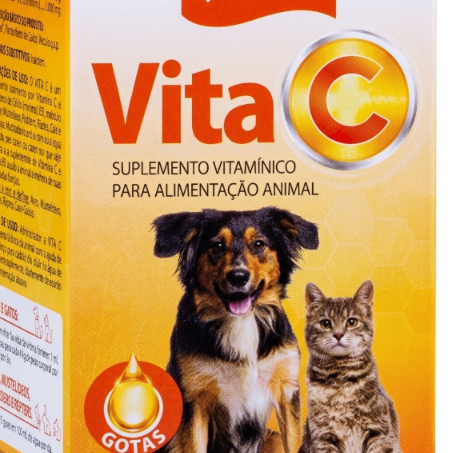 Vita C VetBras 30ml - Suplemento com Vitamina C e Ácido Pantotênico