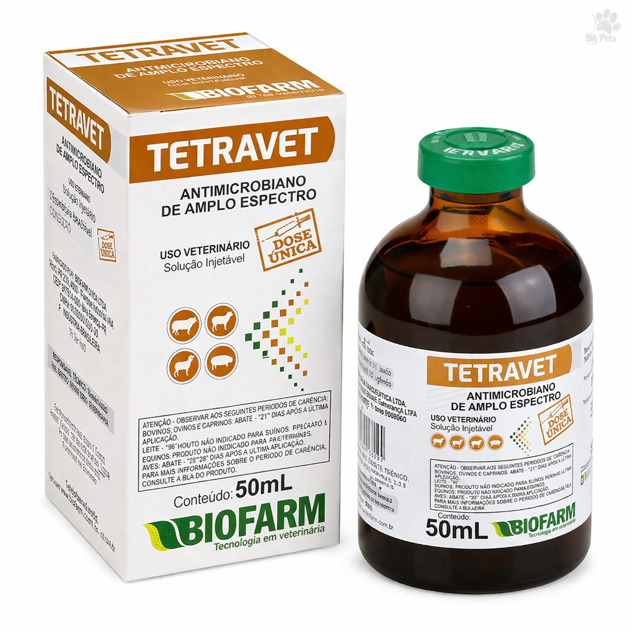 TETRAVET 50 ML  - TERRAMICINA
