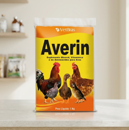 Averin 1kg Vetbras - Suplemento Mineral Vitamínico Aminoácido