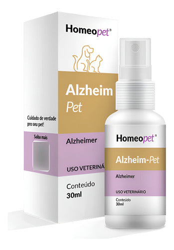 Alzheim Pet Homeopet Tratamento Alzheimer Pet Real H 30ml
