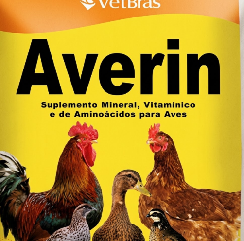 Averin 1kg Vetbras - Suplemento Mineral Vitamínico Aminoácido