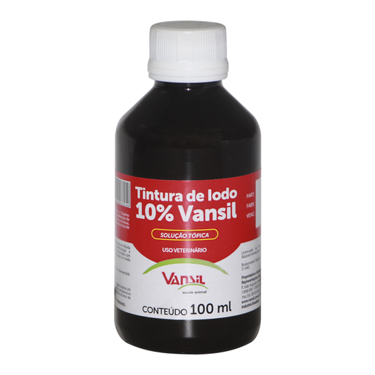 Tintura de Iodo 10% Vansil 100ml