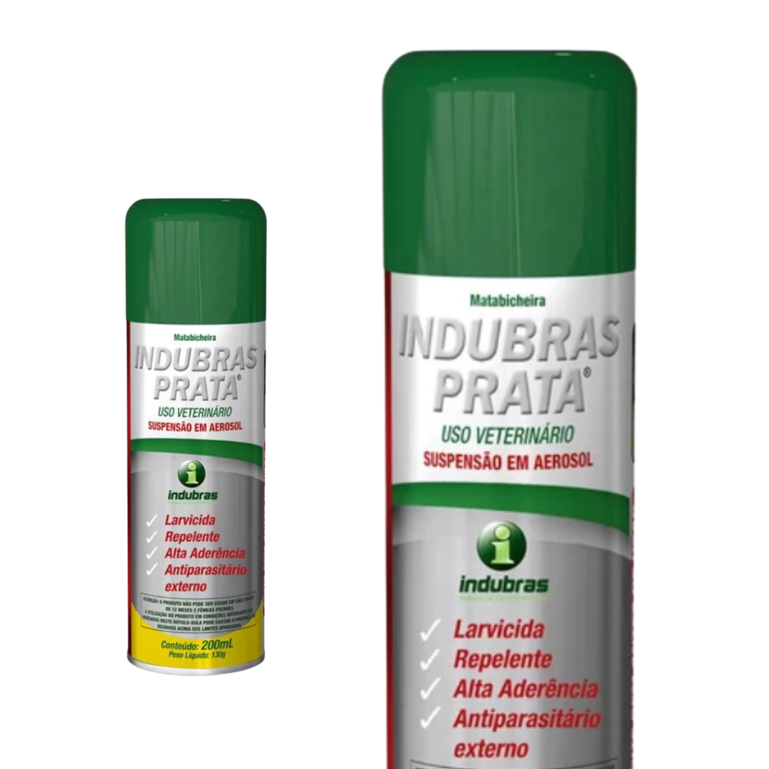 MATA BICHEIRA PRATA 200ML INDUBRAS