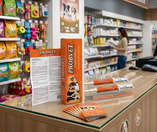 Probvet Vetbras 14g - Cães e Gatos - Probiótico, Prebiótico e Complexo B