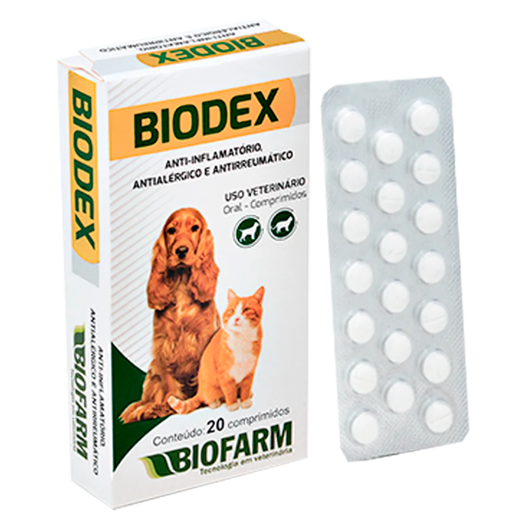 BIODEX PET 20 Comprimidos