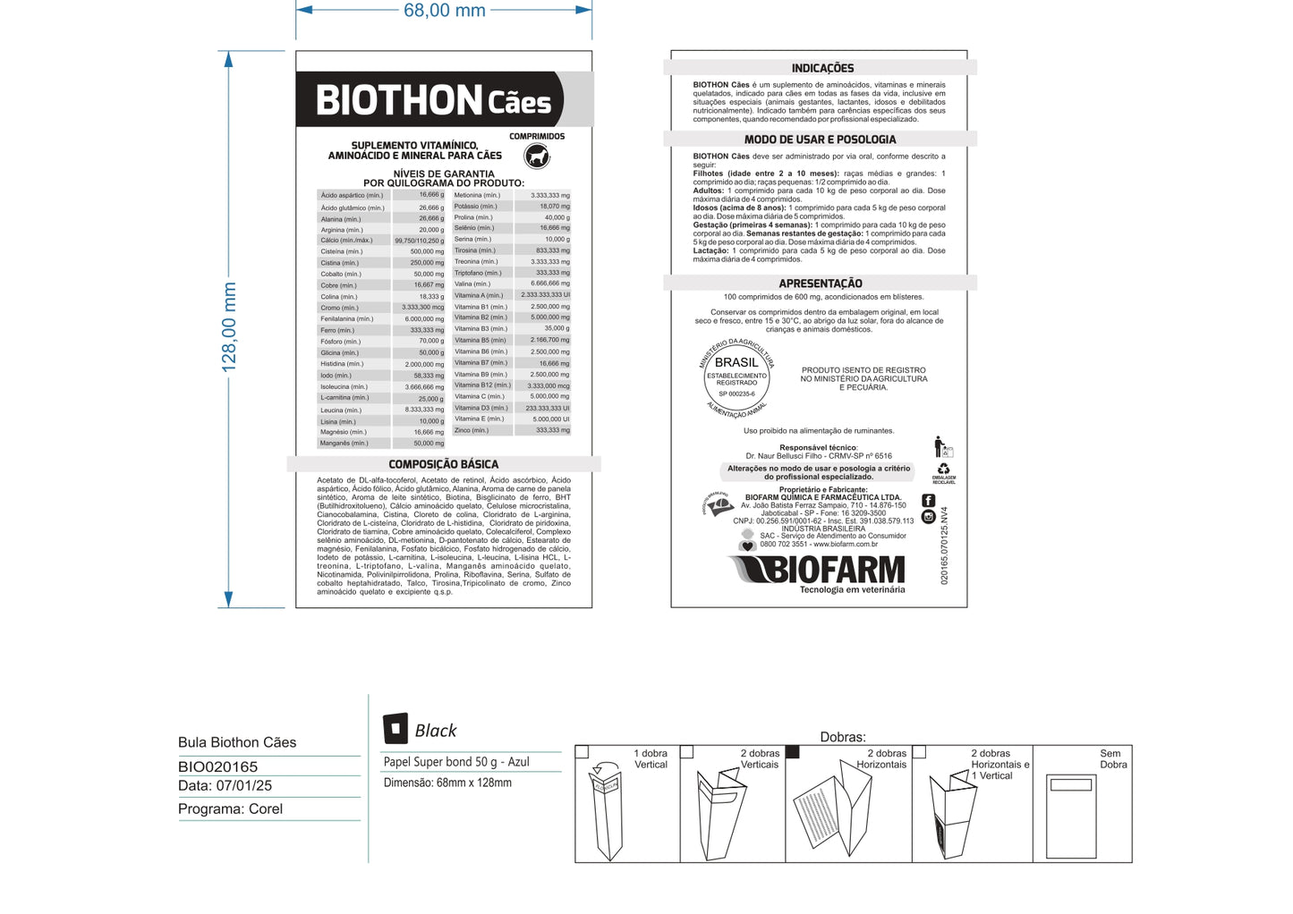BIOTHON CAES - C/100 COMP. BIOFARM