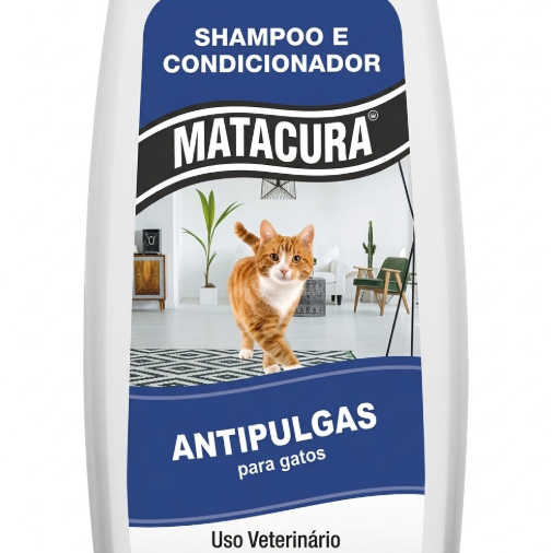 Shampoo e Condicionador Antipulgas Matacura AIC - Gatos - 200ml