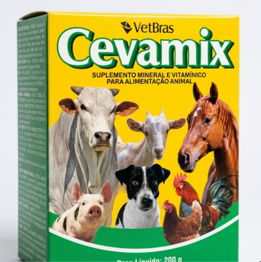 Cevamix 200g Vetbras - Suplemento Mineral Vitamínico