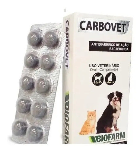 CARBOVET 20 COMP. PET CARVAO ATIVADO
