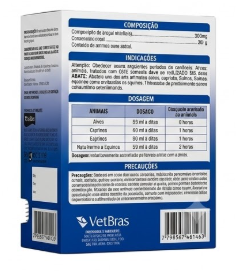 Natu Verm Pó Vetbras Display 25x20g - Vermífugo Oral