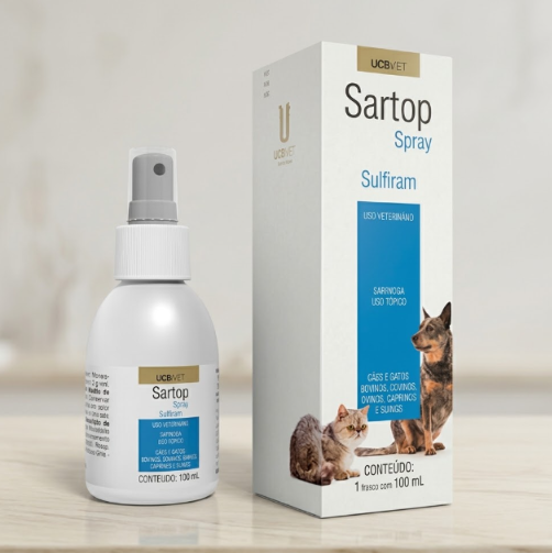 Sartop Spray 100ml - Sarnicida de Uso Tópico