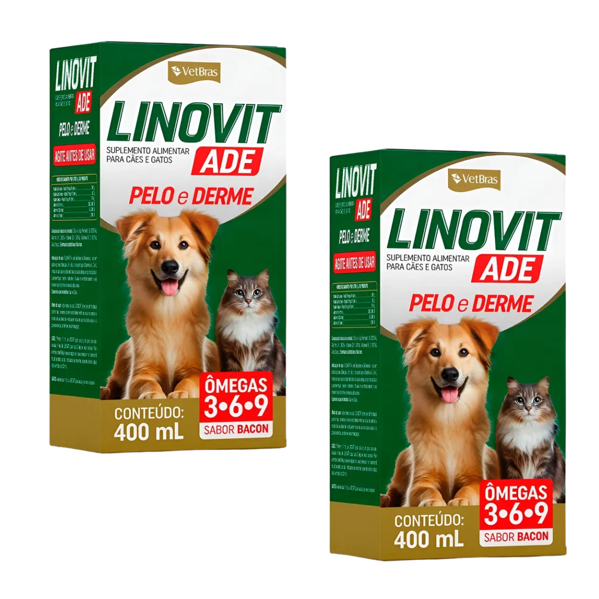 LINOVIT 400 ML  - KIT 2 Unidades